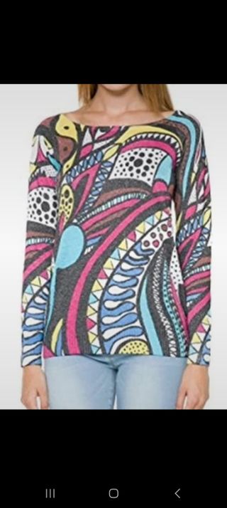 Suéter Desigual multicolor