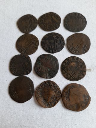 12 Monete Venezia: Serenissima 9 bagattini 3 bezzo