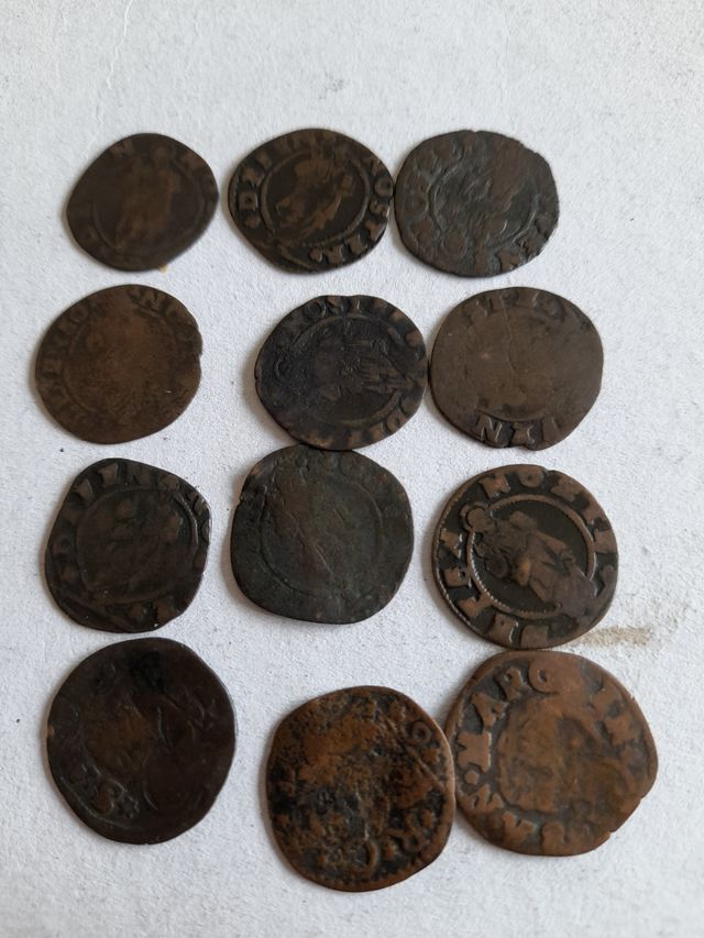 12 Monete Venezia: Serenissima 9 bagattini 3 bezzo