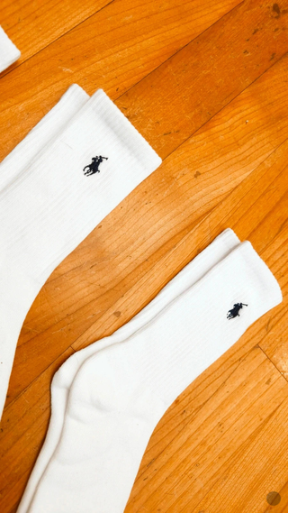 3 Calzini Ralph Lauren bianchi