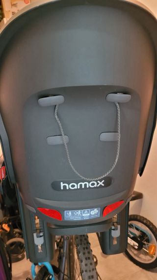 Silla bici HAMAX, portabebés reclinable