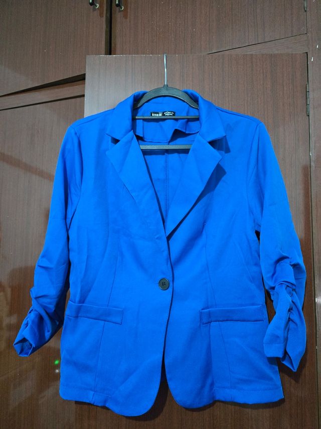 Chaqueta azul mujer