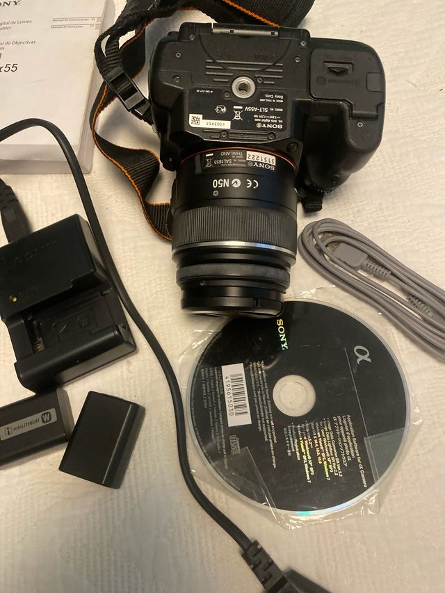 Sony α55 + accesorios