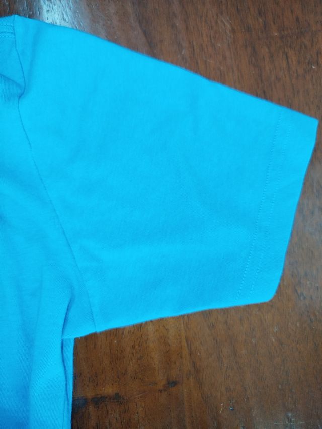 Maglietta Adidas original blu Bambino 11-12 anni