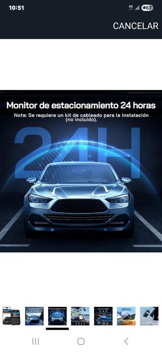 Cámara salpicadero WOLFGANG WiFi