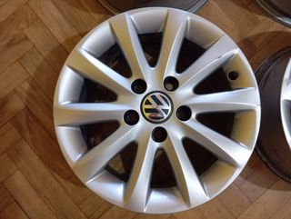4 Llantas VW Golf V aluminio 1K110 (grupo wag).