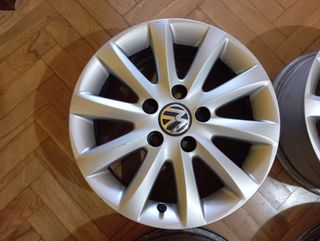 4 Llantas VW Golf V aluminio 1K110 (grupo wag).