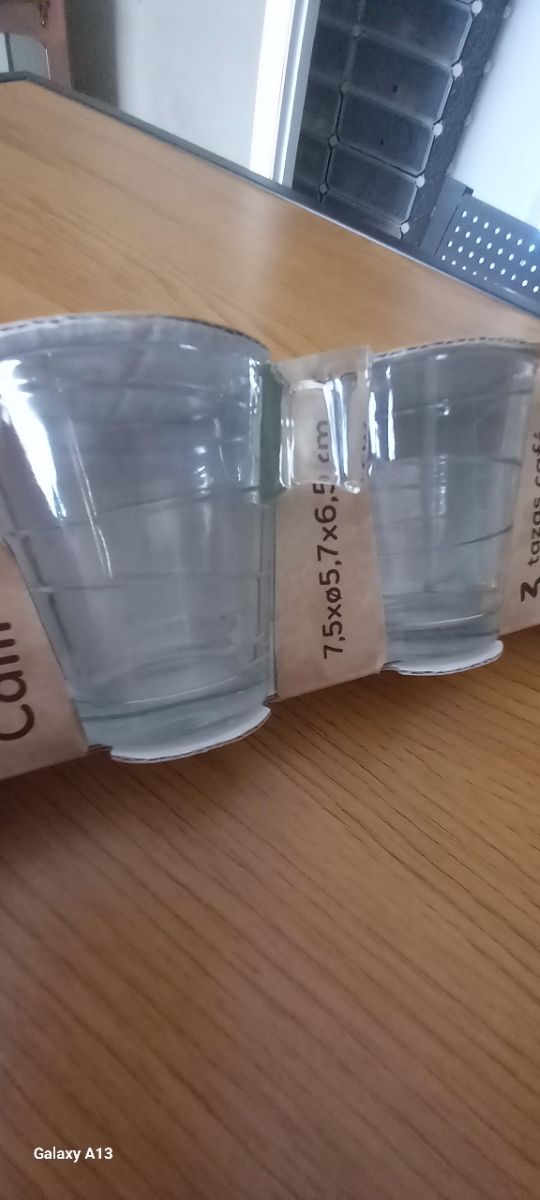 Set 6 tazzine caffè Calli Napoli + barattolo