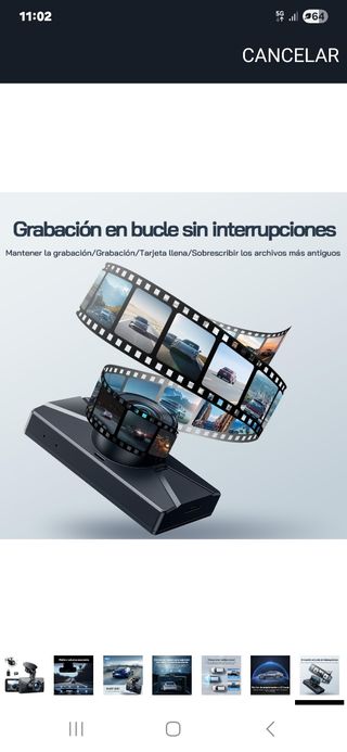 Cámara salpicadero WOLFGANG WD02