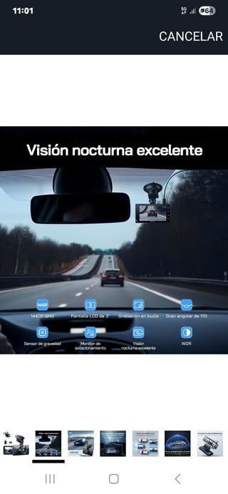 Cámara salpicadero WOLFGANG WD02