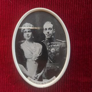 Espejo antiguo El Cafeto - Ovalado