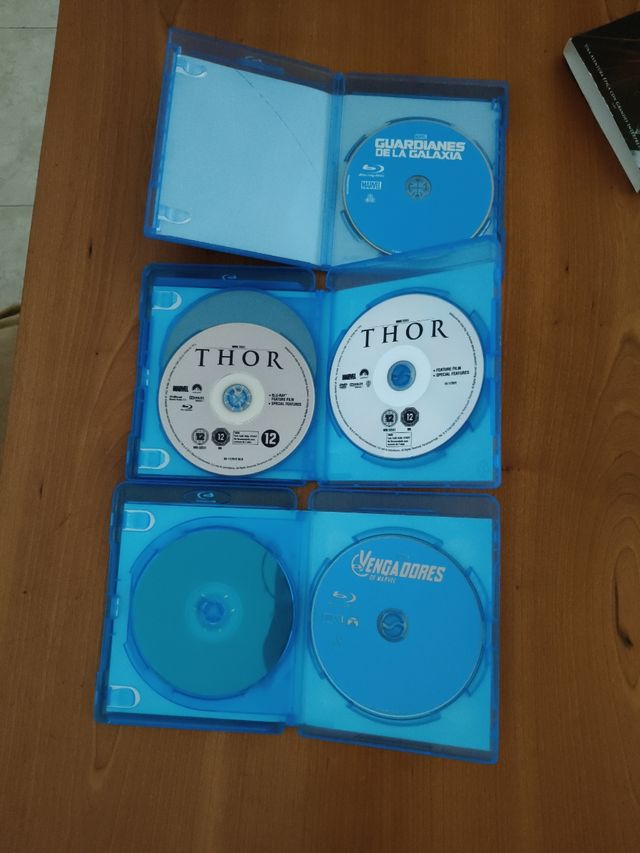 Blu-ray 3D: Thor, Vengadores & Guardianes