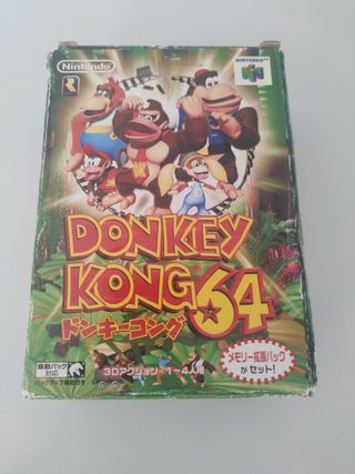 Donkey Kong 64  Nintendo 64 Japón