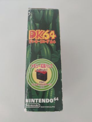 Donkey Kong 64  Nintendo 64 Japón
