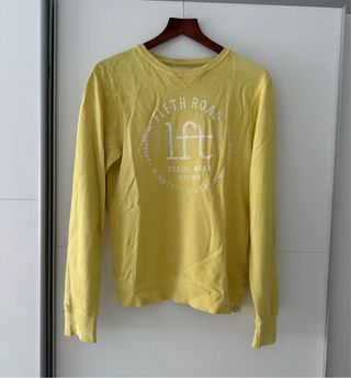 Sudadera Lefties amarilla talla S/M