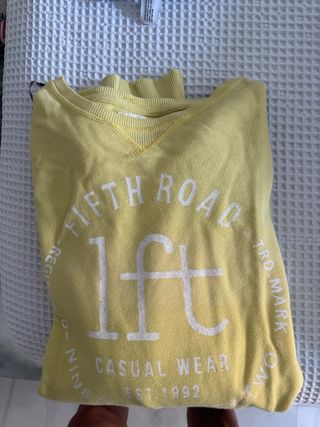 Sudadera Lefties amarilla talla S/M