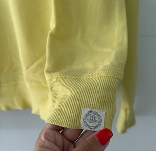 Sudadera Lefties amarilla talla S/M