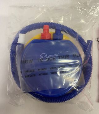 Gonfiatore pieg. portatile