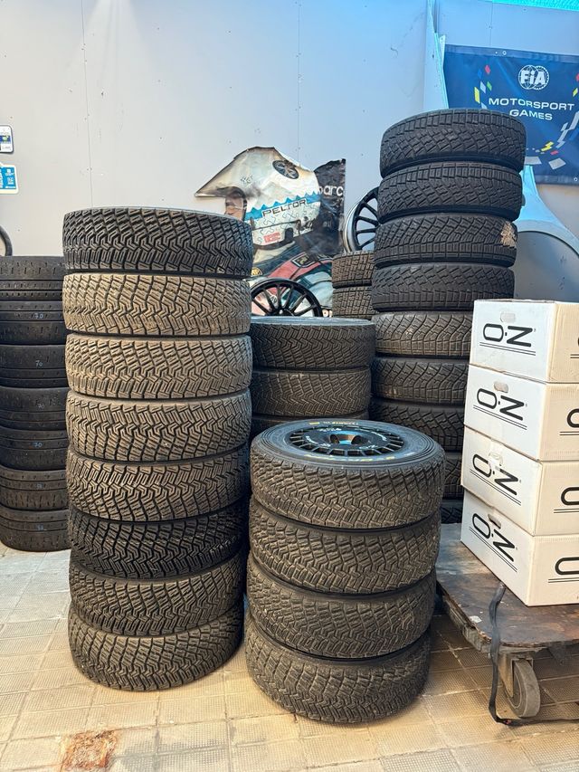 Neumáticos Rally: Tierra, asfalto, nieve (15/16/17