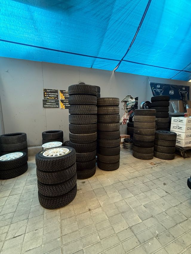 Neumáticos Rally: Tierra, asfalto, nieve (15/16/17