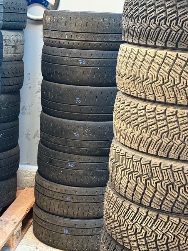 Neumáticos Rally: Tierra, asfalto, nieve (15/16/17