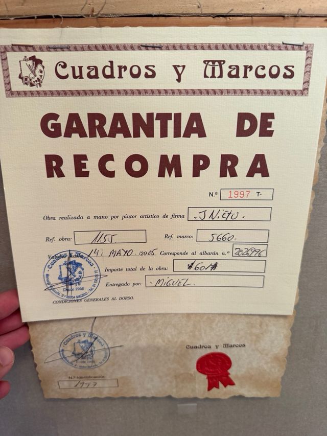 Cuadro vintage parejas