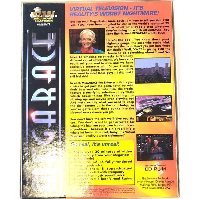 Megarace PC - CD-ROM DOS
