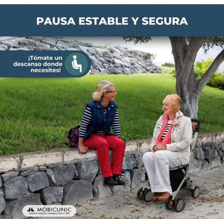 Andador con Carro Plegable - Adultos Mayores