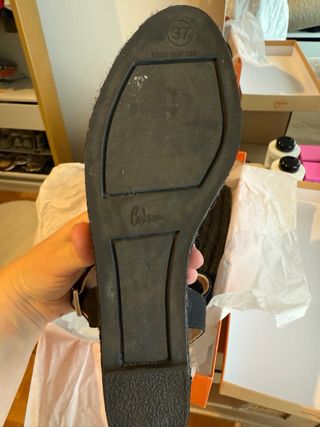 Sandalias Castañer negras