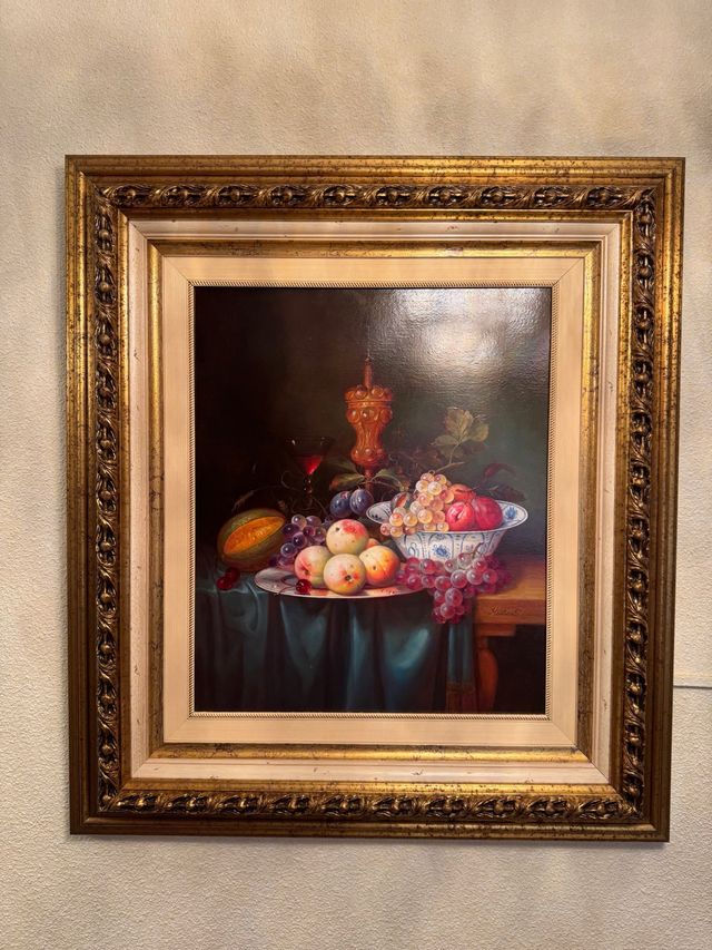 Cuadro vintage bodegón