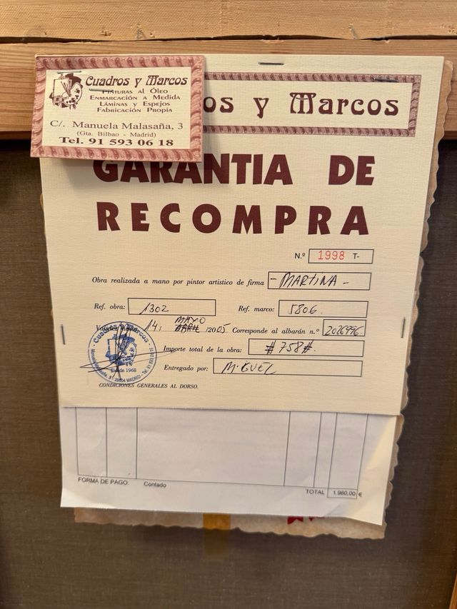 Cuadro vintage bodegón