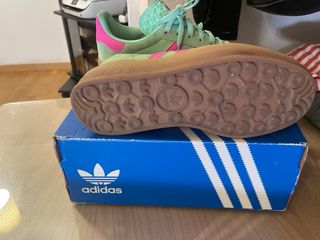 Zapatillas Adidas Gazelle Verde Rosa