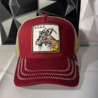 Gorra Trucker Cabra GOAT - Roja