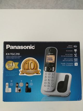 Teléfono inalámbrico Panasonic KX-TGC210