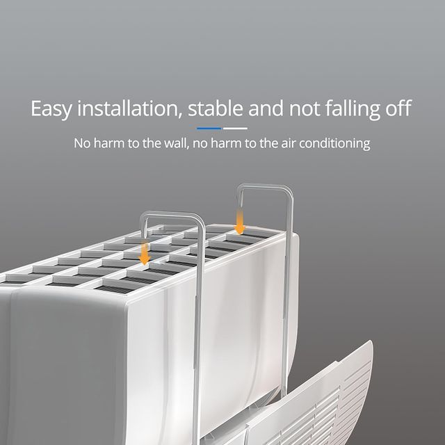 Deflector Aire Acondicionado Universal - Blanco