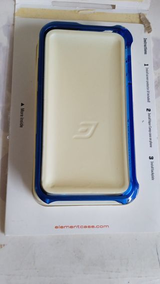 FUNDA iPhone 4 Elementcase Azul