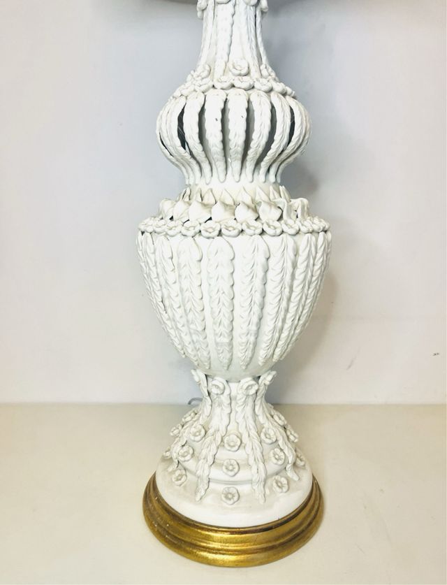 Lámpara de Manises Grand Koshka by N. Navarro 70’s