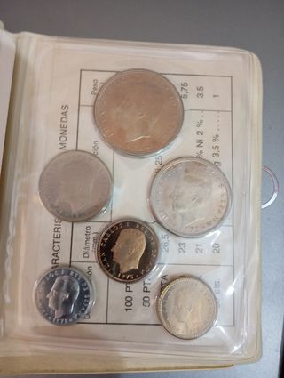 3 ×2 Carpetas Pruebas Numismáticas Franco