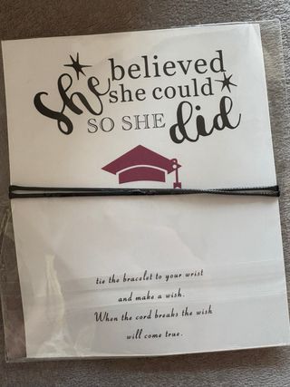 Braccialetti Portafortuna Laurea