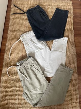 lote, pantalones, chico