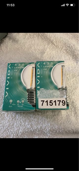 Lampadine LED VIVID 430 lumen - 2pz