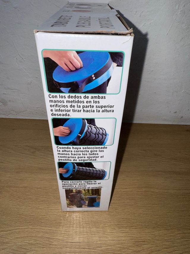 Taburete Plegable Portátil Stock Lider