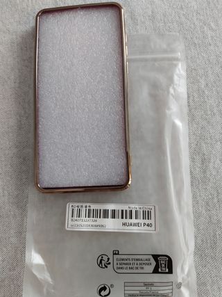 Funda móvil Huawei P40 + protectores