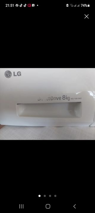 Bomba desagüe lavadora LG