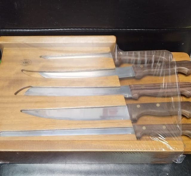 Set Coltelli AMC in Legno