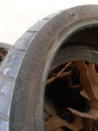 Neumático moto 180/55/18 usado
