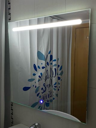 Espejo de baño - Intensidad luz LED regulable