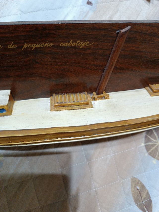 Maqueta Falucho Mediterráneo 1850