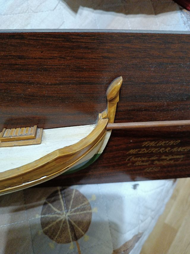Maqueta Falucho Mediterráneo 1850