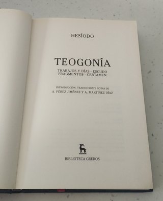 TEOGONÍA, ESÍODO, NUEVA